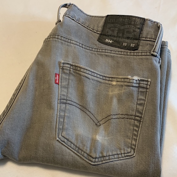 COPY - Levi’s 504 Black Label Jeans size 33 - Picture 3 of 11